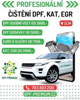 Profesionální čištění DPF, GPF, KAT, EGR, chladičů - 1