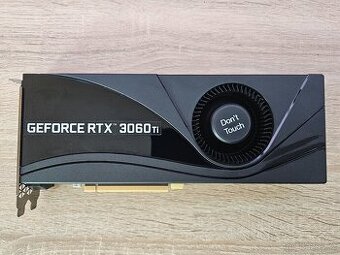 Nvidia Acer RTX 3060TI 8GB Turbo Predator - top stav, záruka
