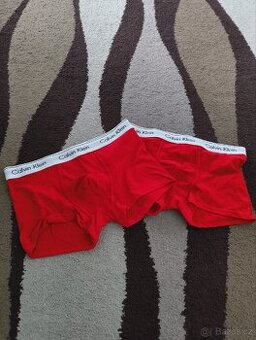 Červené trenky Calvin Klein