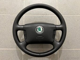 Multifunkční volant kožený Škoda Octavia Superb