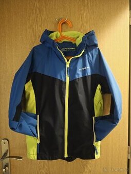 Lehká nepromokavá dětská bunda AlpinePro 140/146