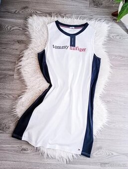 Bavlněné šaty Tommy Hilfiger vel. L