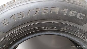 215/75R16C -116/114R -DOT 1422- 8.5mm