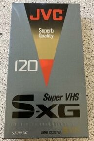 S-VHS a D-VHS kazety (NOVÉ)