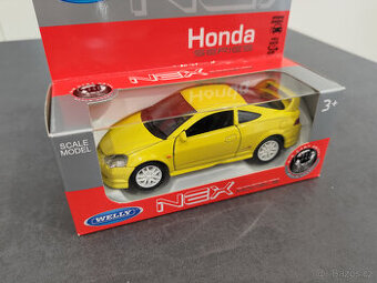 1:39 Honda Integra Type-R žlutá - WELLY