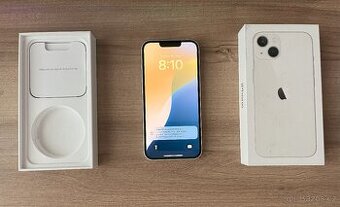 Iphone 13 128 GB Bílý - TOP STAV