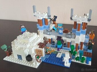 🏰🧊 Lego Minecraft MOCs "Velký útok na ledový hrad" 🧊🏰