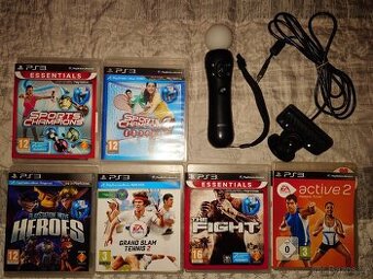 PS3 - PlayStation 3 move sada posílám i zásilkovnou.