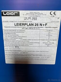 Cihly Leier 25, broušená
