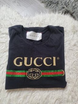 Černé triko Gucci - 1