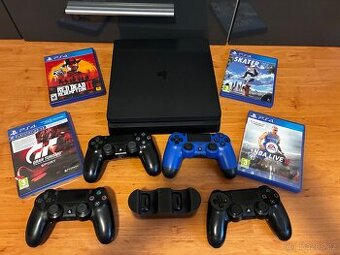 Prodám PS4 slim 500gb s mechanikou.