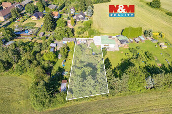 Prodej pozemku k bydlení, 1580 m², Lubná
