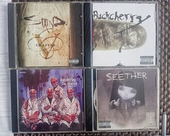 zahraniční rocková CD od 40 Kč