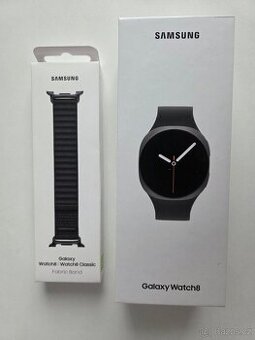 AKCE Samsung Galaxy Watch8 40mm, grafitové +BONUS