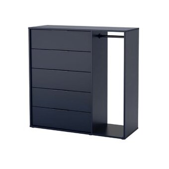IKEA Nordmela - Komoda s šatní tyčí