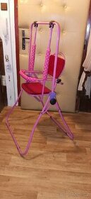 Dětská skládací houpačka vyska120 cm