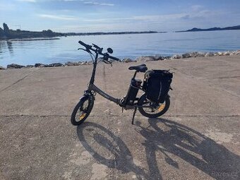 Skládací elektrokolo, 18ah baterie, najeto 160km