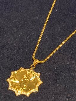 přívěs , na dlouhém řetízku ,..60cm - 1