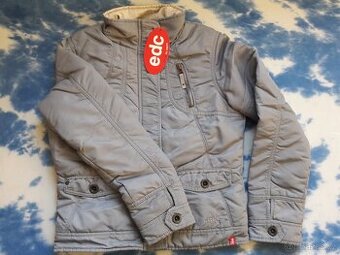 Šedá zimní dívčí bunda zn EDC = Esprit vel. M