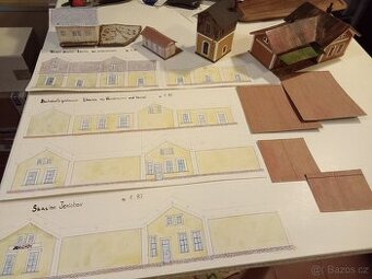 Vláčky,kolejiště,stavby 1: 87