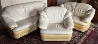 Kožená sedací souprava 3+2+1,5840 - 1