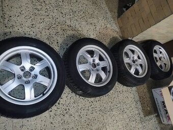 Elektrony R17 / 5x112 + zimni pneu Continental