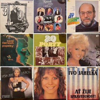 Prodám 55ks LP desek