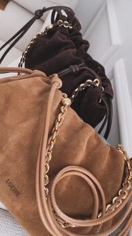 Loewe kabelka suede leather broušená kůže