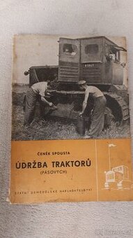 Údržba traktorů pásových rok 1953