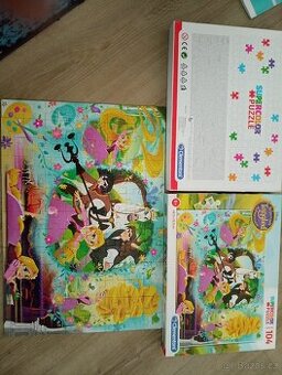 Puzzle pro děti od 6 let, 104 dilku