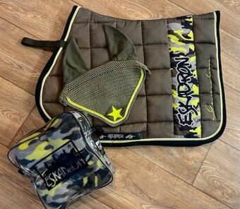 Podsedlová dečka Eskadron Big Square khaki