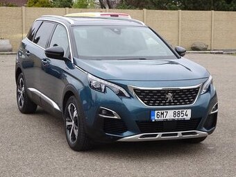 Peugeot 5008 1.6 GT LINE r.v.2018 2.Maj.serv.kníž.ČR
