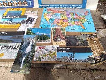 Mapy a prospekty USA