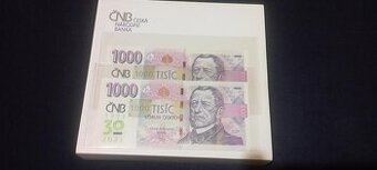 1000 Kč s přítiskem UNC, série R11