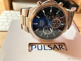 PULSAR titanové hodinky solar chrono 44 mm 10 ATM