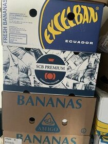 DARUJI krabice od banánů