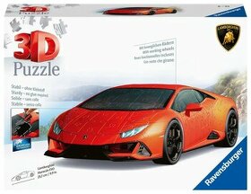 Prodám 3D puzzle Lamborghini huracán EVO 25,1cm