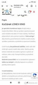 Dětský kočárek Lonex King - 1