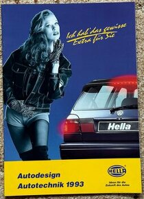 Katalog příslušenství Hella Autodesign / Autotechnik 1993 - 1