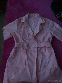 Růžový kabát jarní