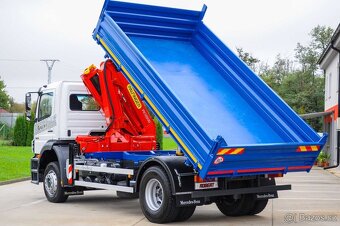 MERCEDES AXOR 1828 TŘÍSTRANNÝ SKLÁPĚČ + HYDRAULICKÁ RUKA