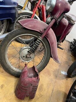 JAWA 555 - r.v.1960 - červená