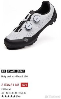 Cyklistické tretry EKOI Perf XC R4 Boa NOVÉ