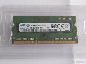 Samsung DDR3 4GB 1Rx8 PC3L-12800S – notebooková RAM