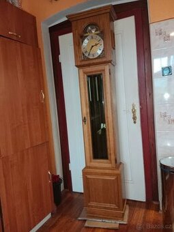 Pěkné, staré funkční třízávažové hodiny Kienzle- Big Ben,