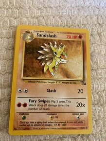 POKEMON KARTIČKY FOSSIL Z ROKU 1999