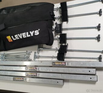 Zakládací profily na obklady LEVELYS set