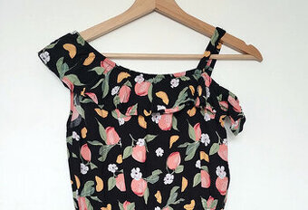 Krátký, dívčí overal H&M, vel. 158 - 163 - 1