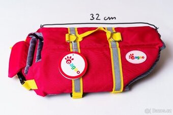 Plavací vesta pro psíka - 32cm - NOVÁ - 1