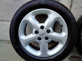 Alu kola originál Opel, 6J x r16, 5x110, ET 44, Letní pneu